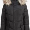 Khujo Winterjassen Winterjas Winsen Dames Zwart