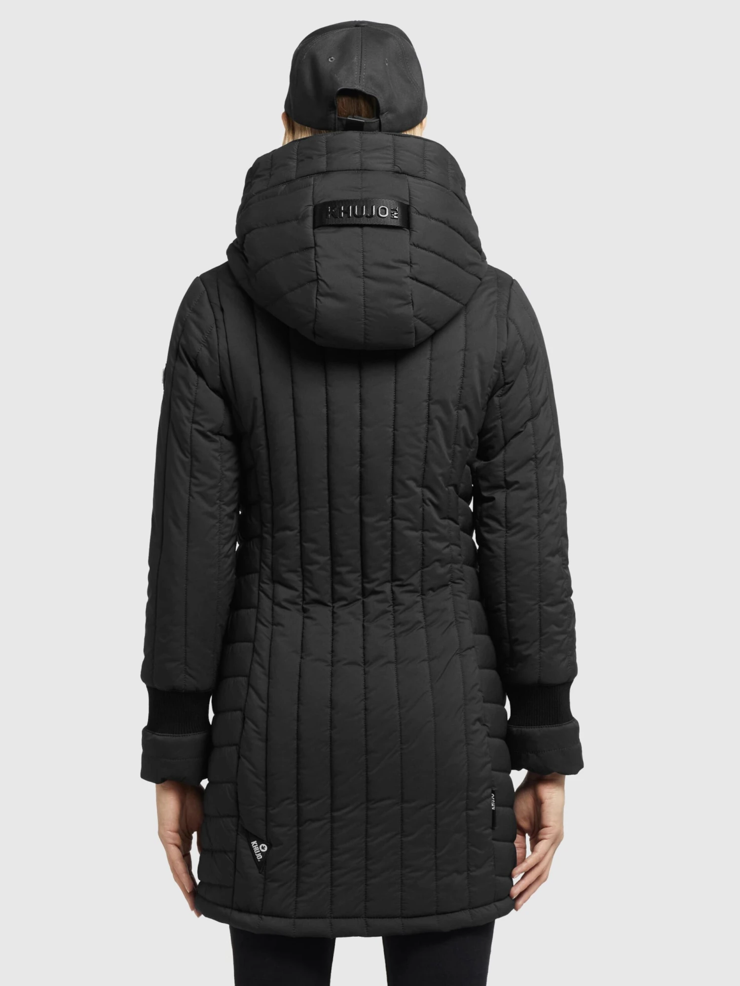 Khujo Winterjassen Winterjas Jerry Dames Zwart - Afbeelding 4