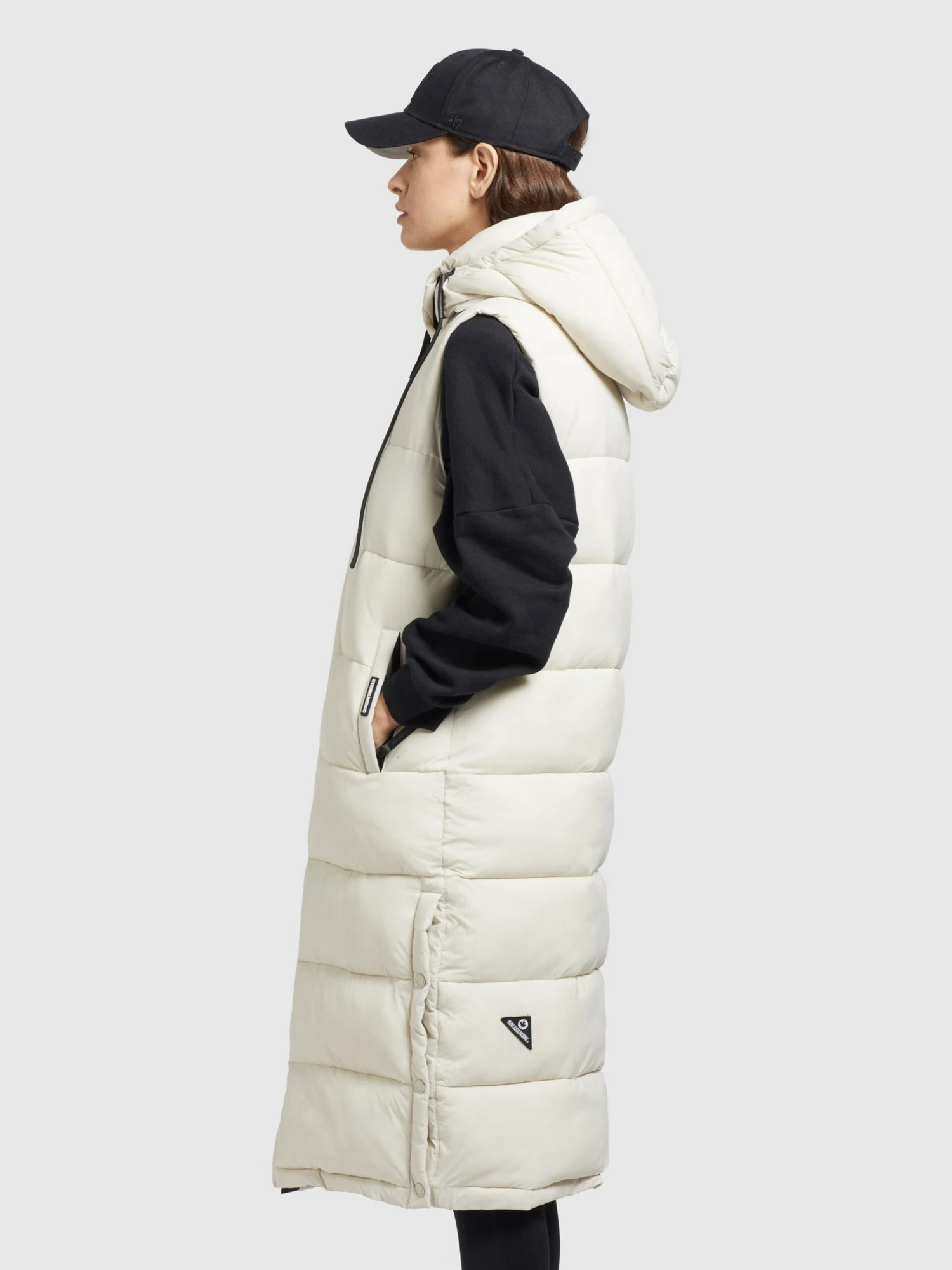 Khujo Bodywarmers Bodywarmer Tourin Dames Offwhite - Afbeelding 5