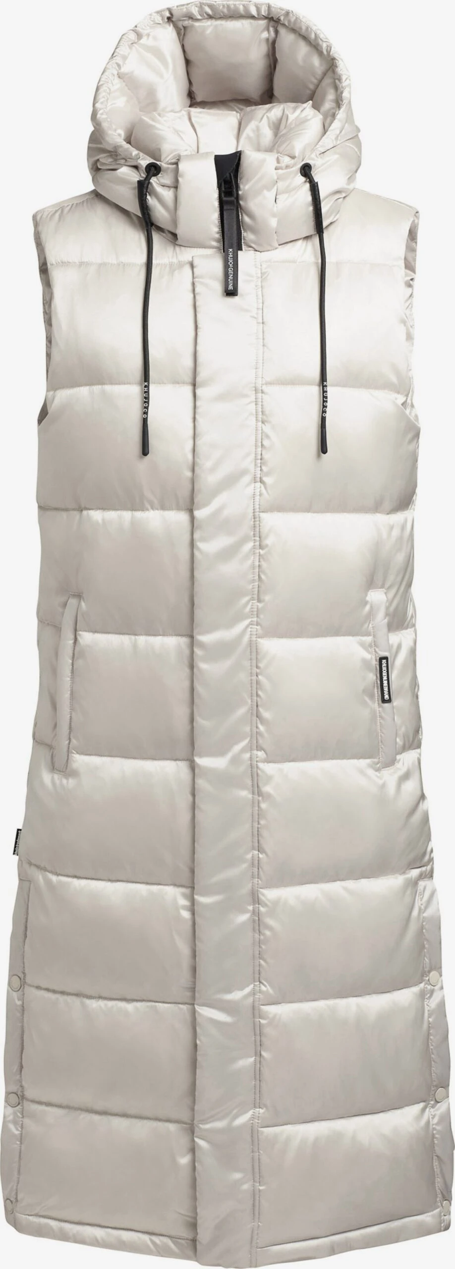 Khujo Bodywarmers Bodywarmer Tourin Dames Parelwit