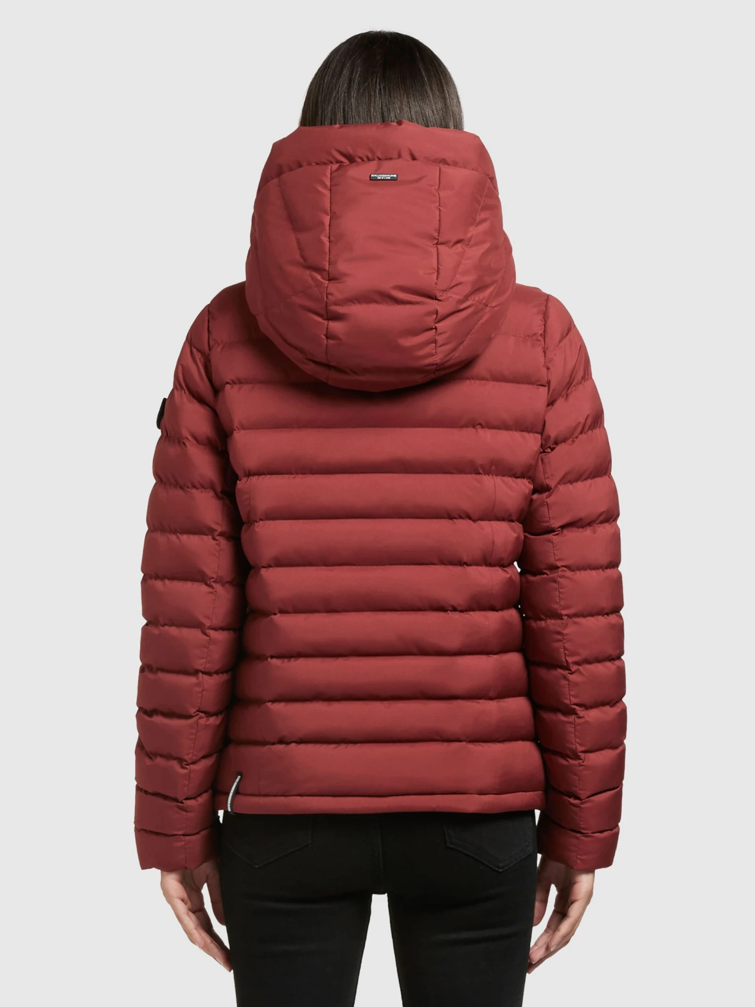 Khujo Tussenjassen Tussenjas Lovina Dames Donkerrood - Afbeelding 4