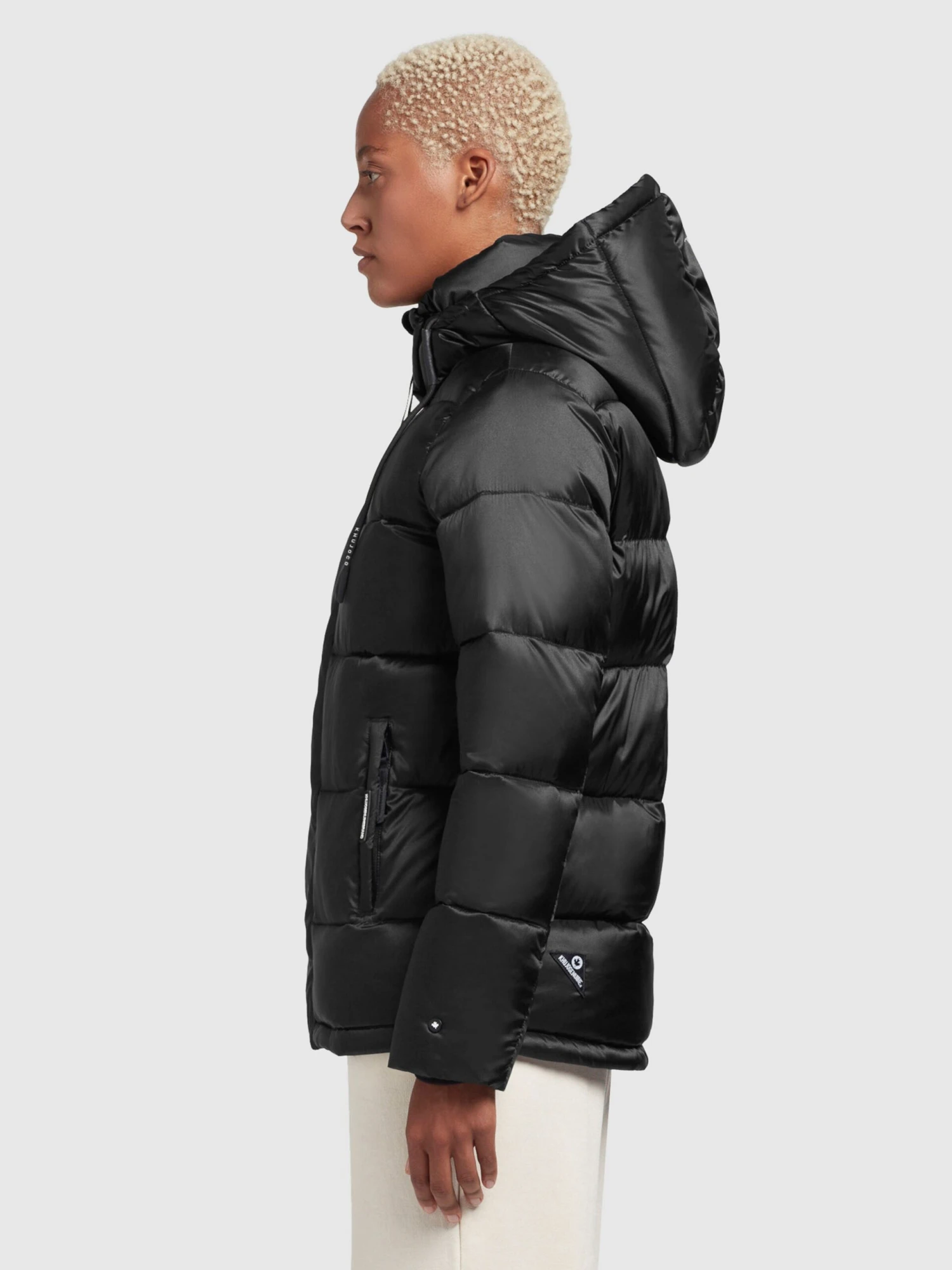 Khujo Winterjassen Winterjas Evona Dames Zwart - Afbeelding 5