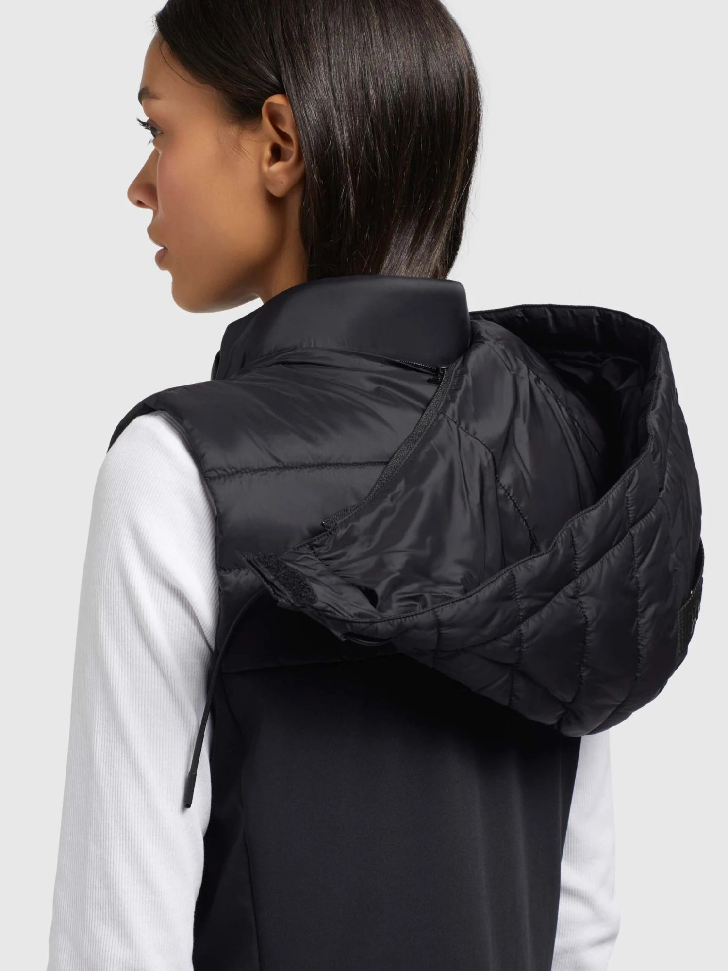 Khujo Bodywarmers Bodywarmer Fabia Matt Dames Zwart - Afbeelding 8