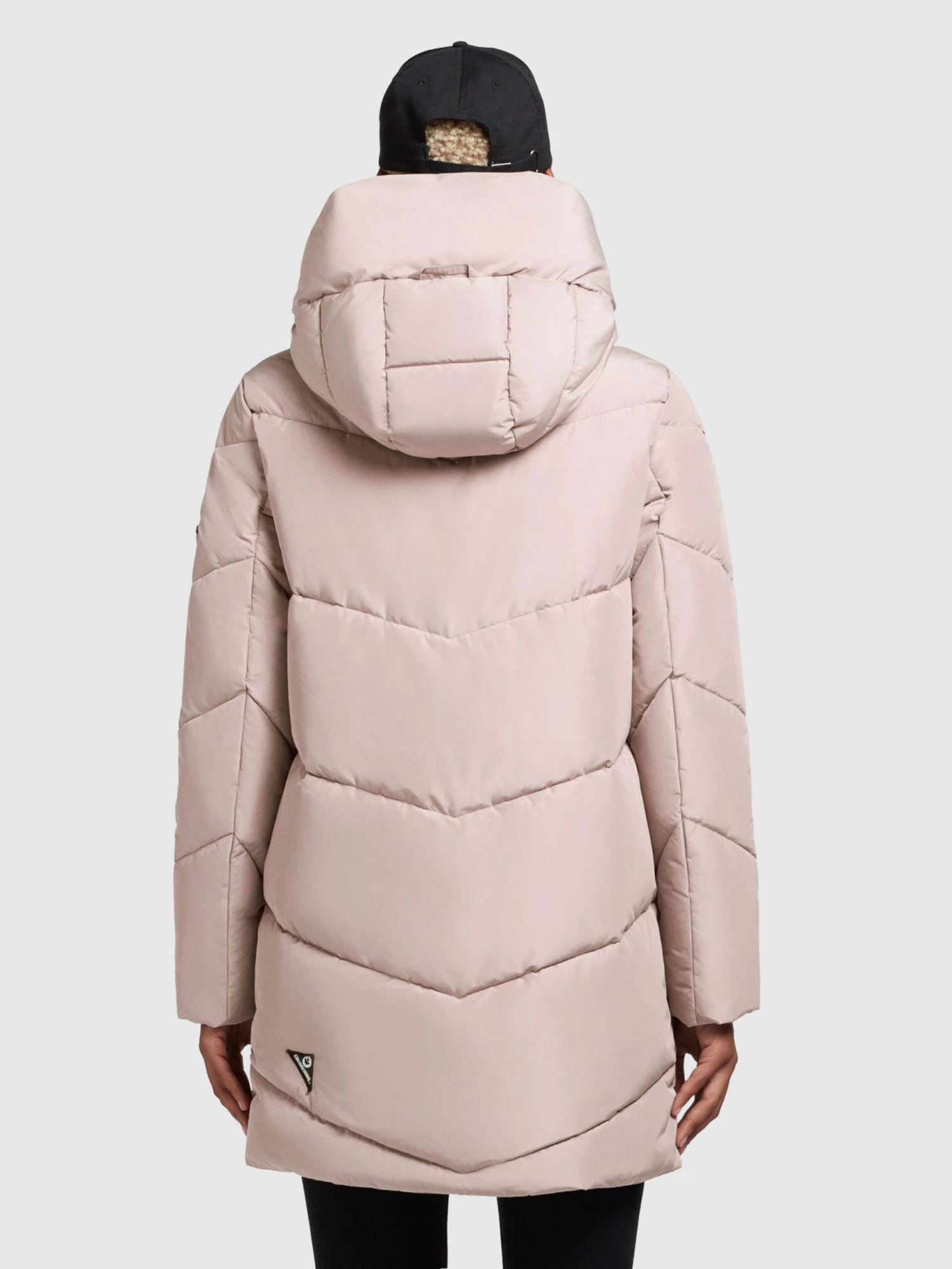 Khujo Winterjassen Winterjas Jordis Dames Lichtroze - Afbeelding 4