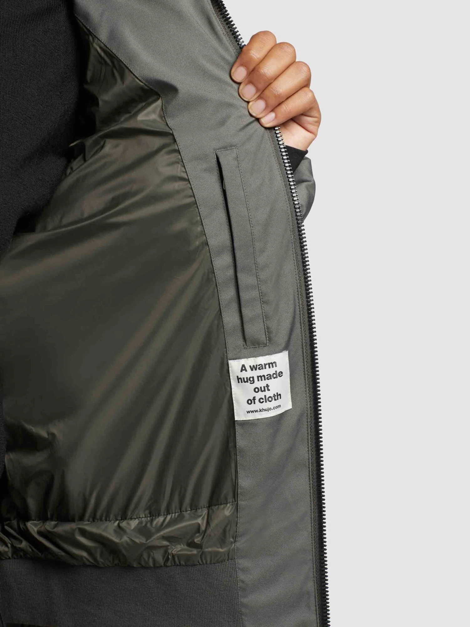 Khujo Winterjassen Winterjas Japura 2 Dames Kaki - Afbeelding 6