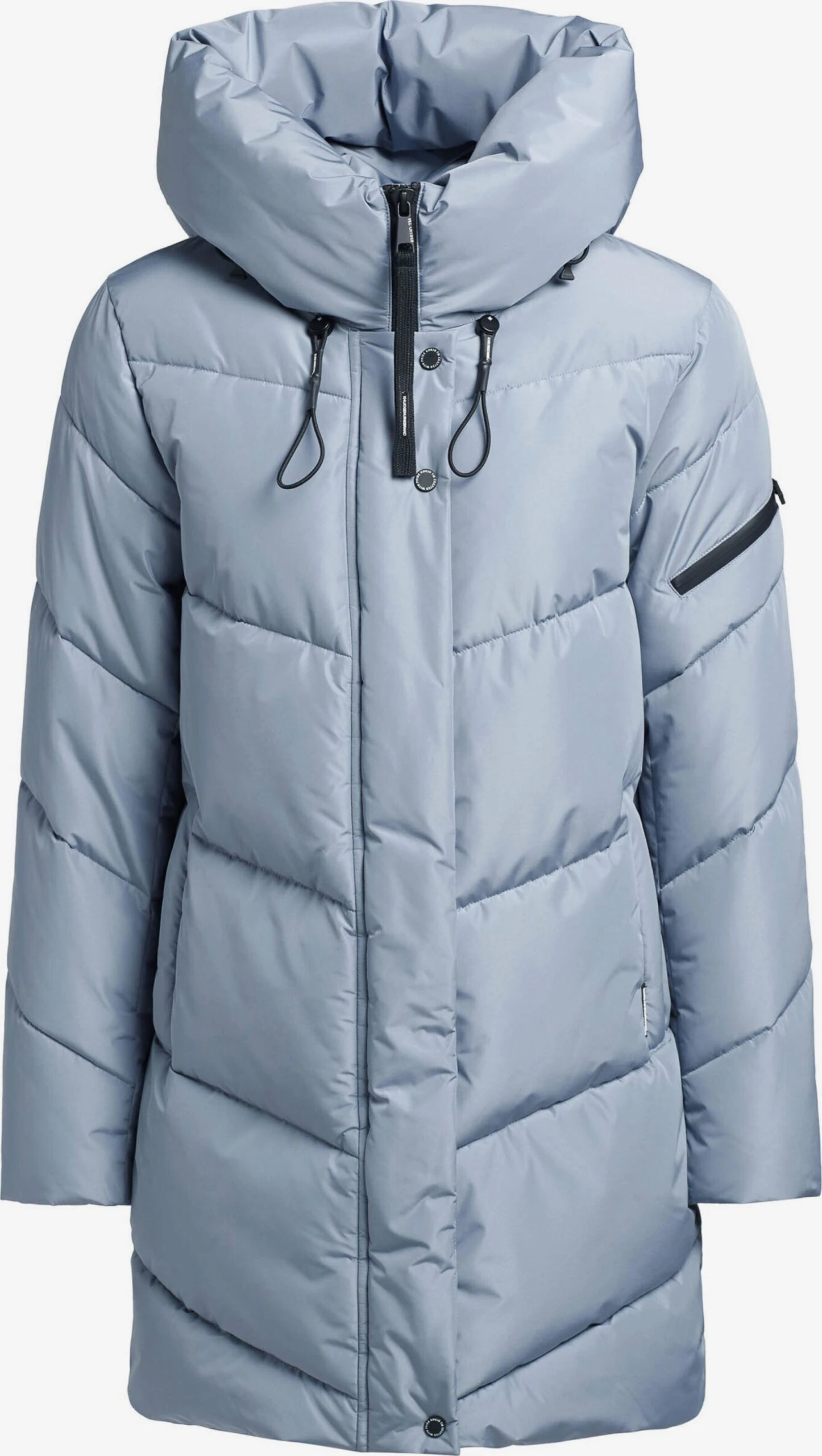 Khujo Winterjassen Winterjas Jordis 4 Dames Lichtblauw