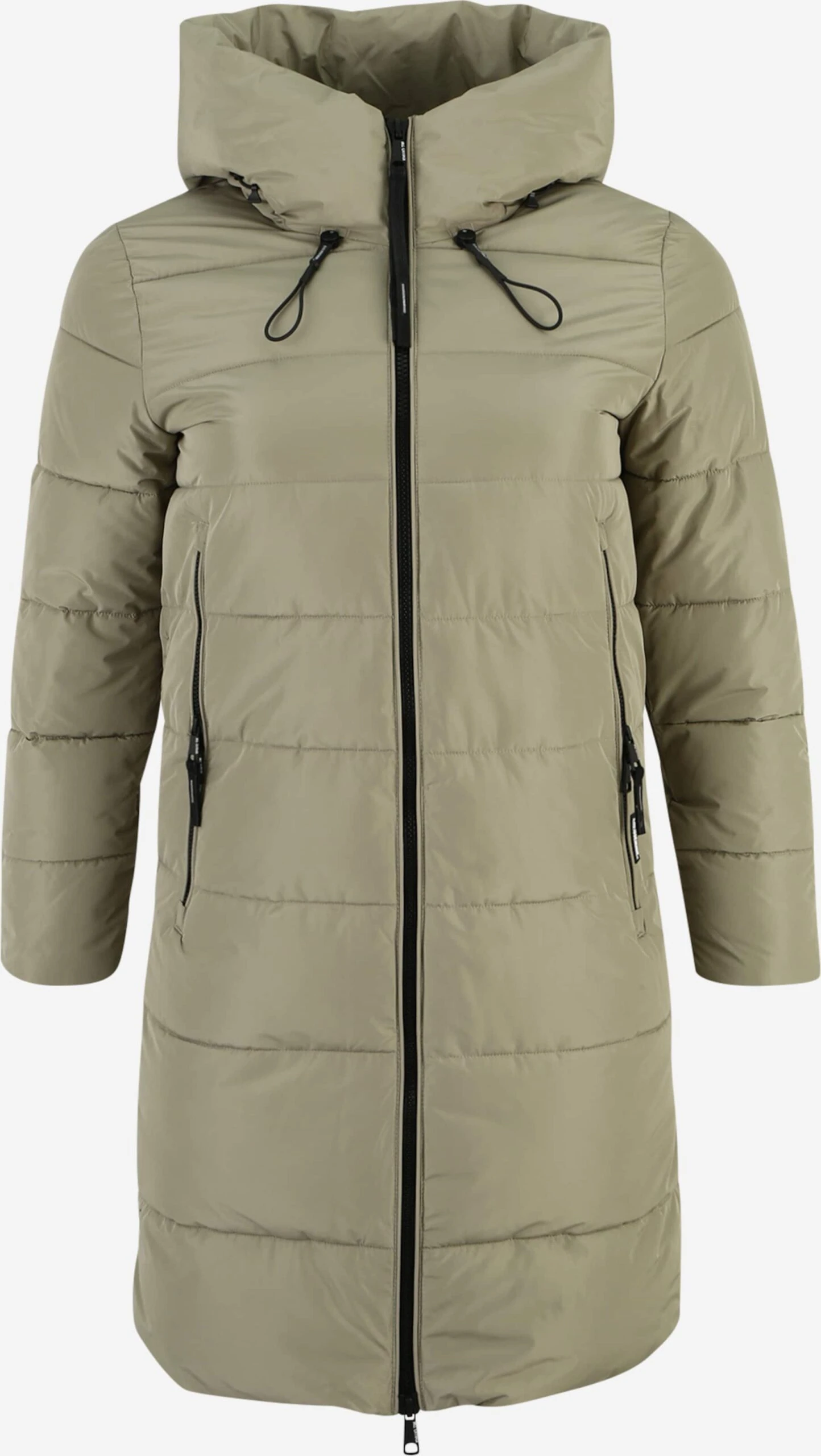Khujo Wintermantels Wintermantel Jilias 3 Dames Olijfgroen