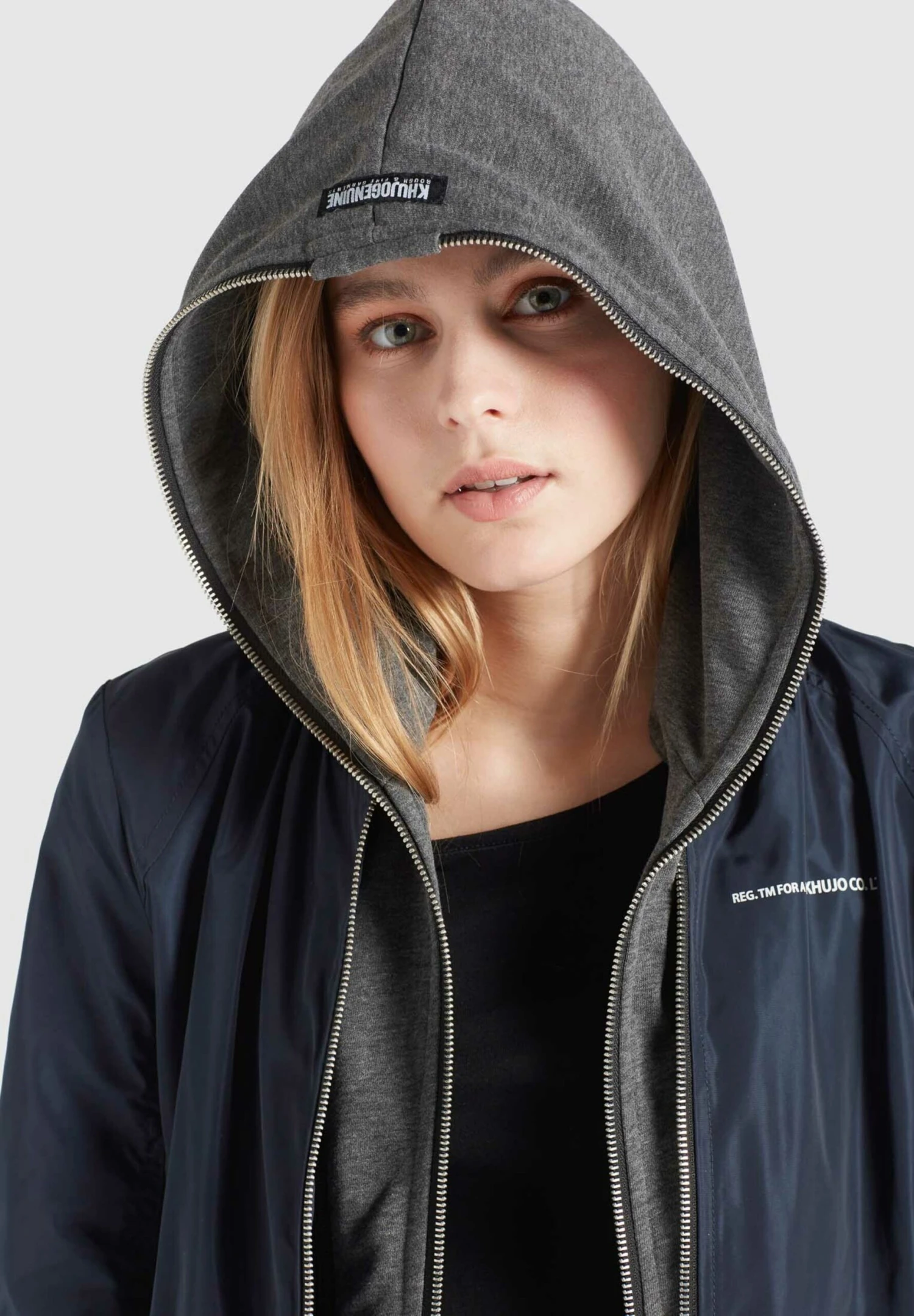 Khujo Winterjassen Winterjas Larifa Dames Nachtblauw - Afbeelding 7