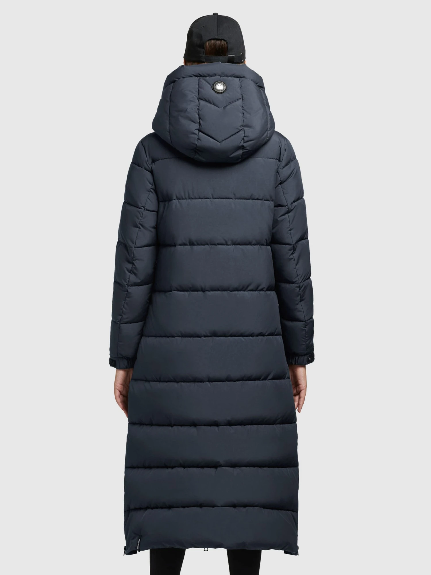 Khujo Wintermantels Wintermantel Deria Dames Donkerblauw - Afbeelding 4