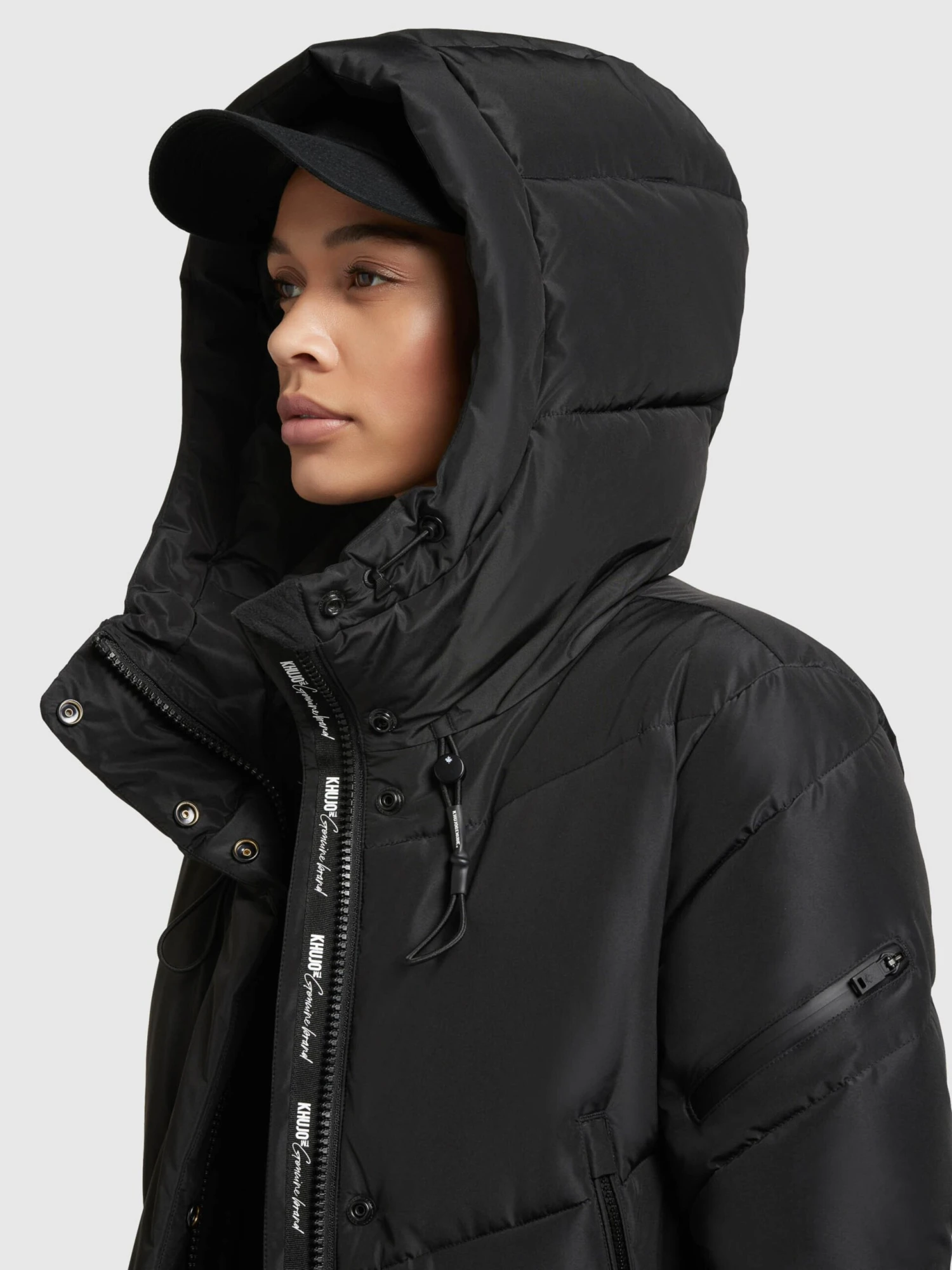 Khujo Tussenmantels Tussenmantel Sonje3 Dames Zwart - Afbeelding 7