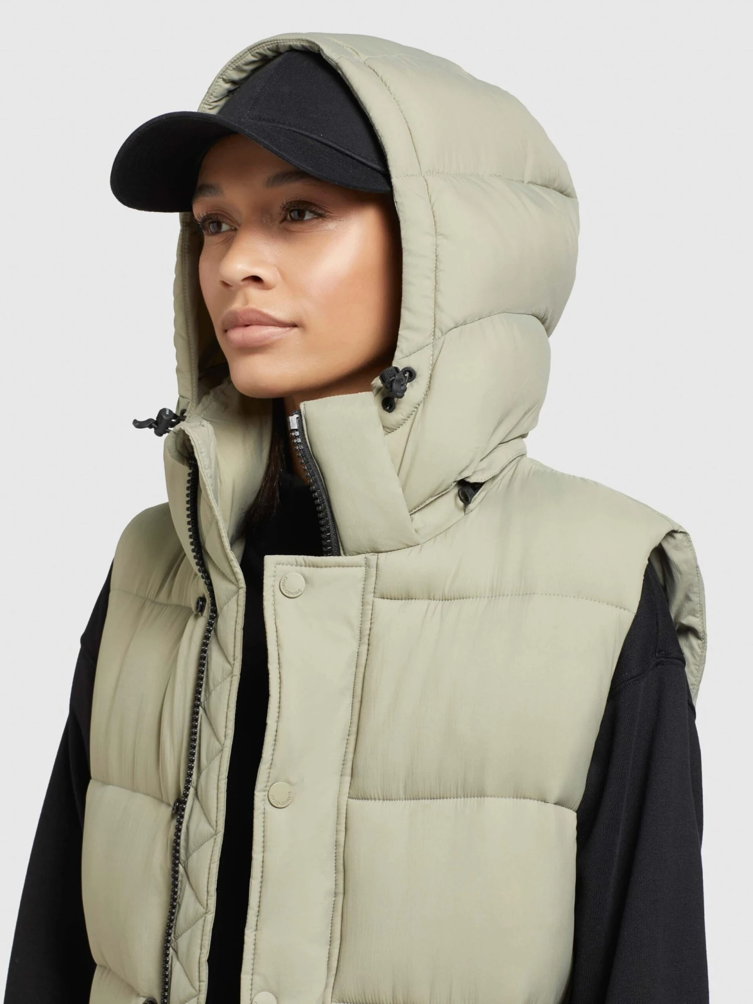 Khujo Bodywarmers Bodywarmer Magneta Dames Pastelgroen - Afbeelding 7