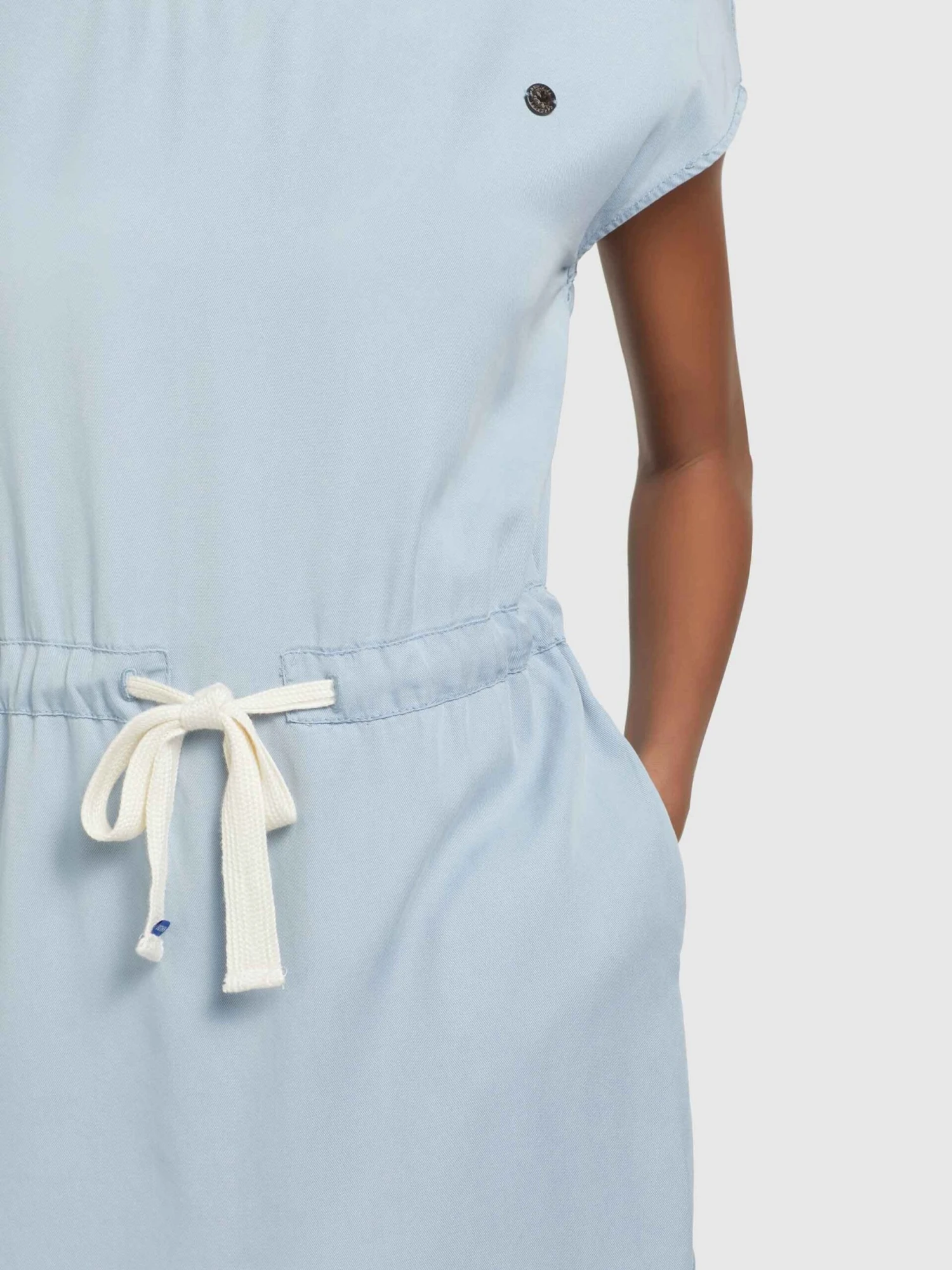 Khujo Zomerjurken Zomerjurk HEDIYE Dames Blauw - Afbeelding 8