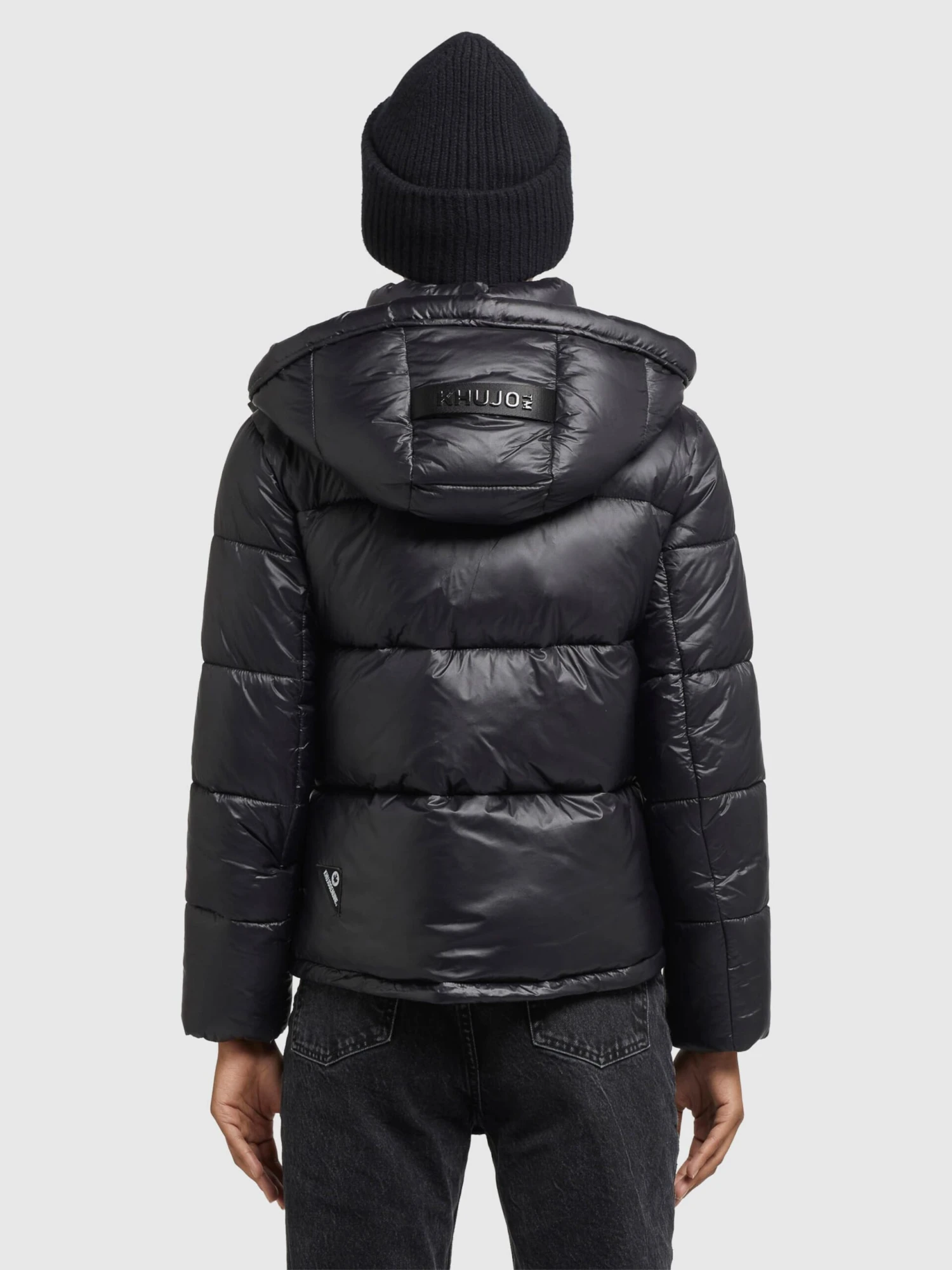 Khujo Winterjassen Winterjas Valona Dames Zwart - Afbeelding 4