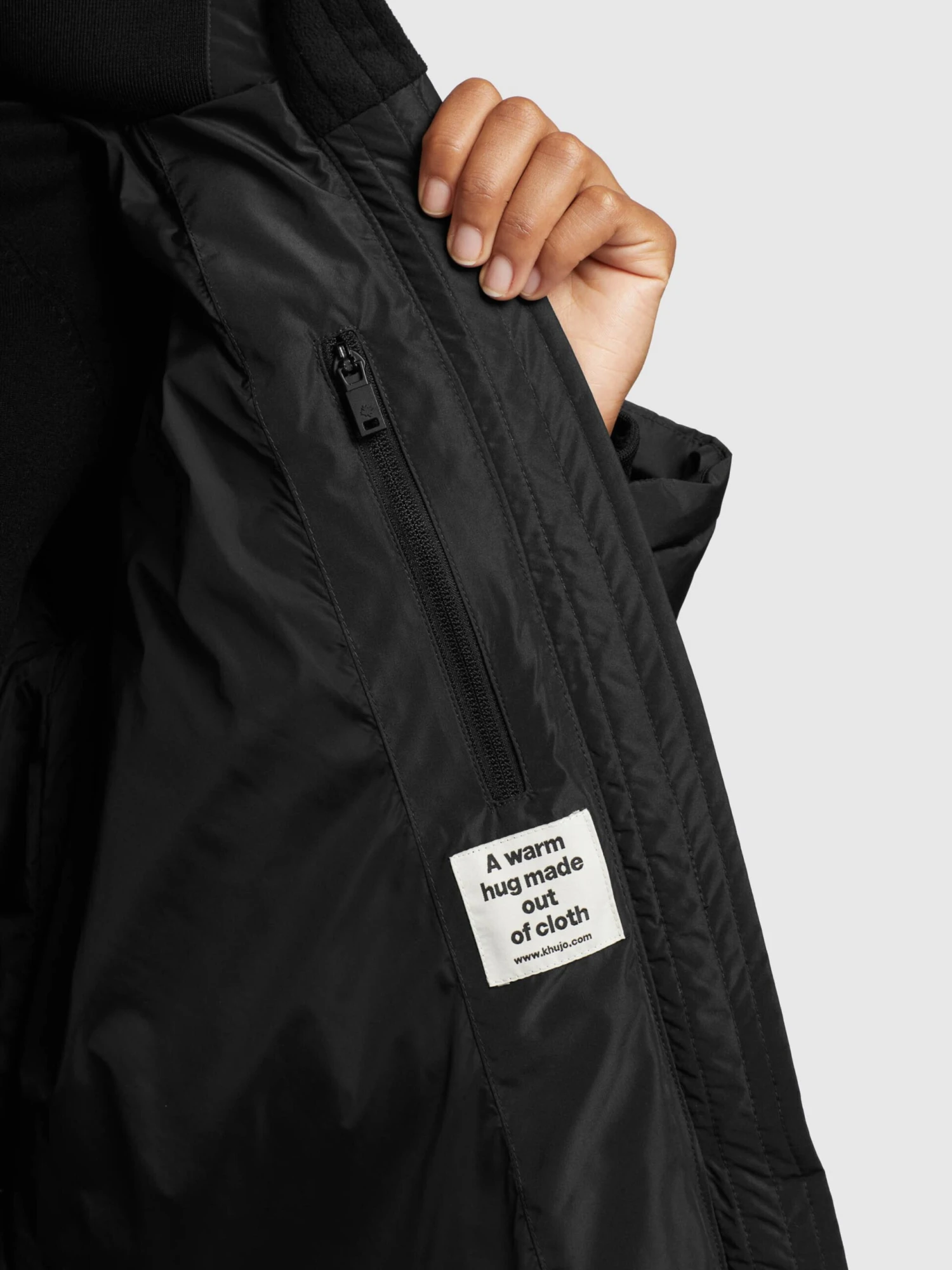 Khujo Winterjassen Winterjas Tuba Dames Zwart - Afbeelding 7