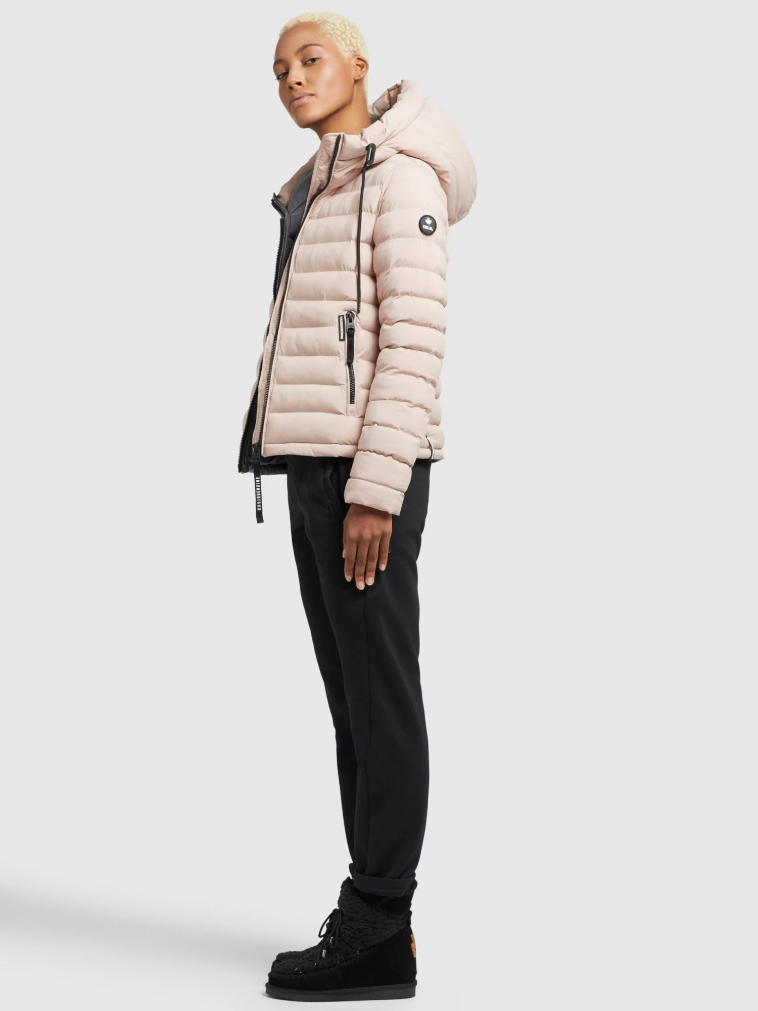 Khujo Tussenjassen Tussenjas Lovina Dames Poederroze - Afbeelding 5