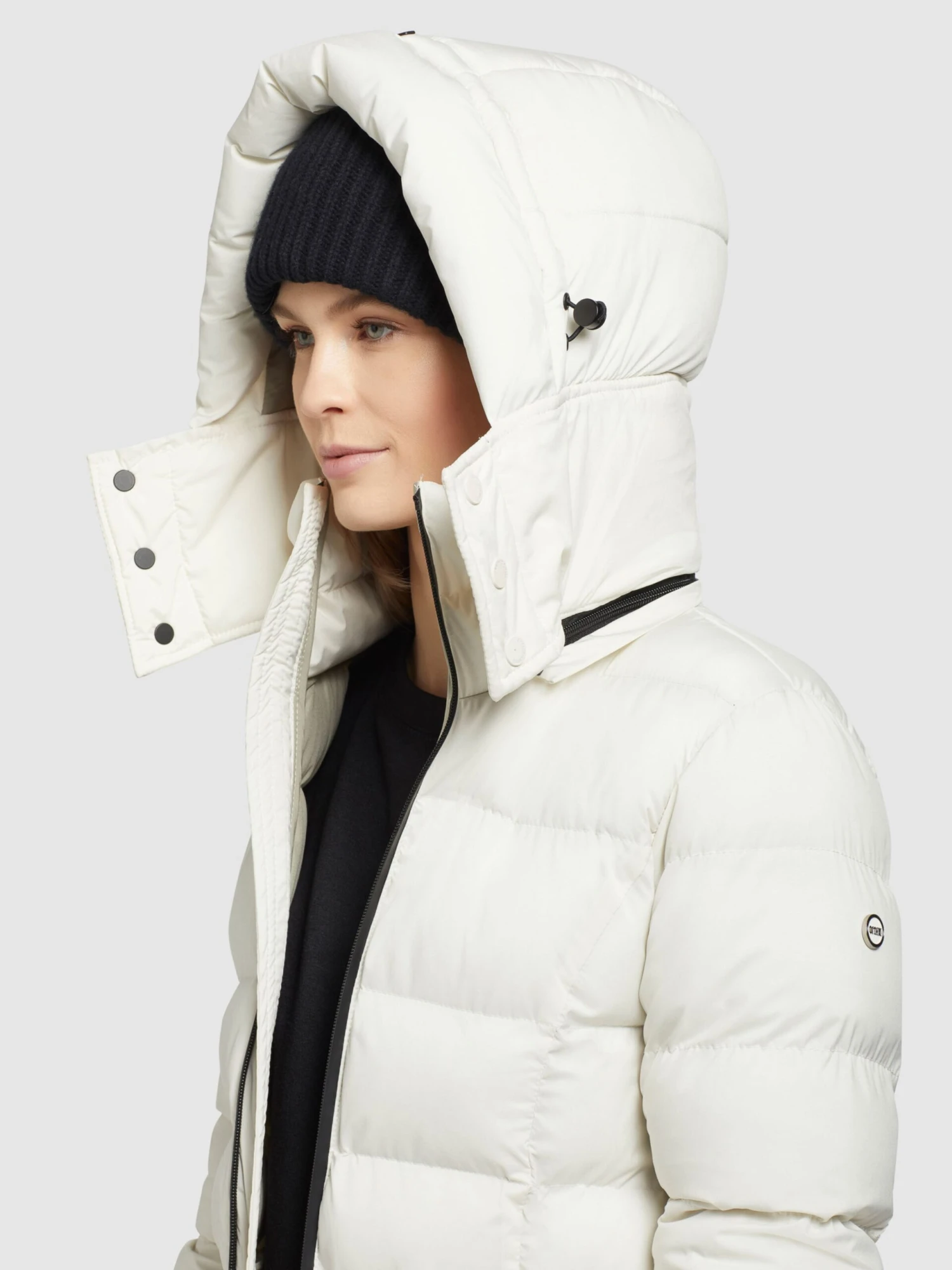 Khujo Wintermantels Wintermantel OLALLA MATT Dames Wolwit - Afbeelding 7