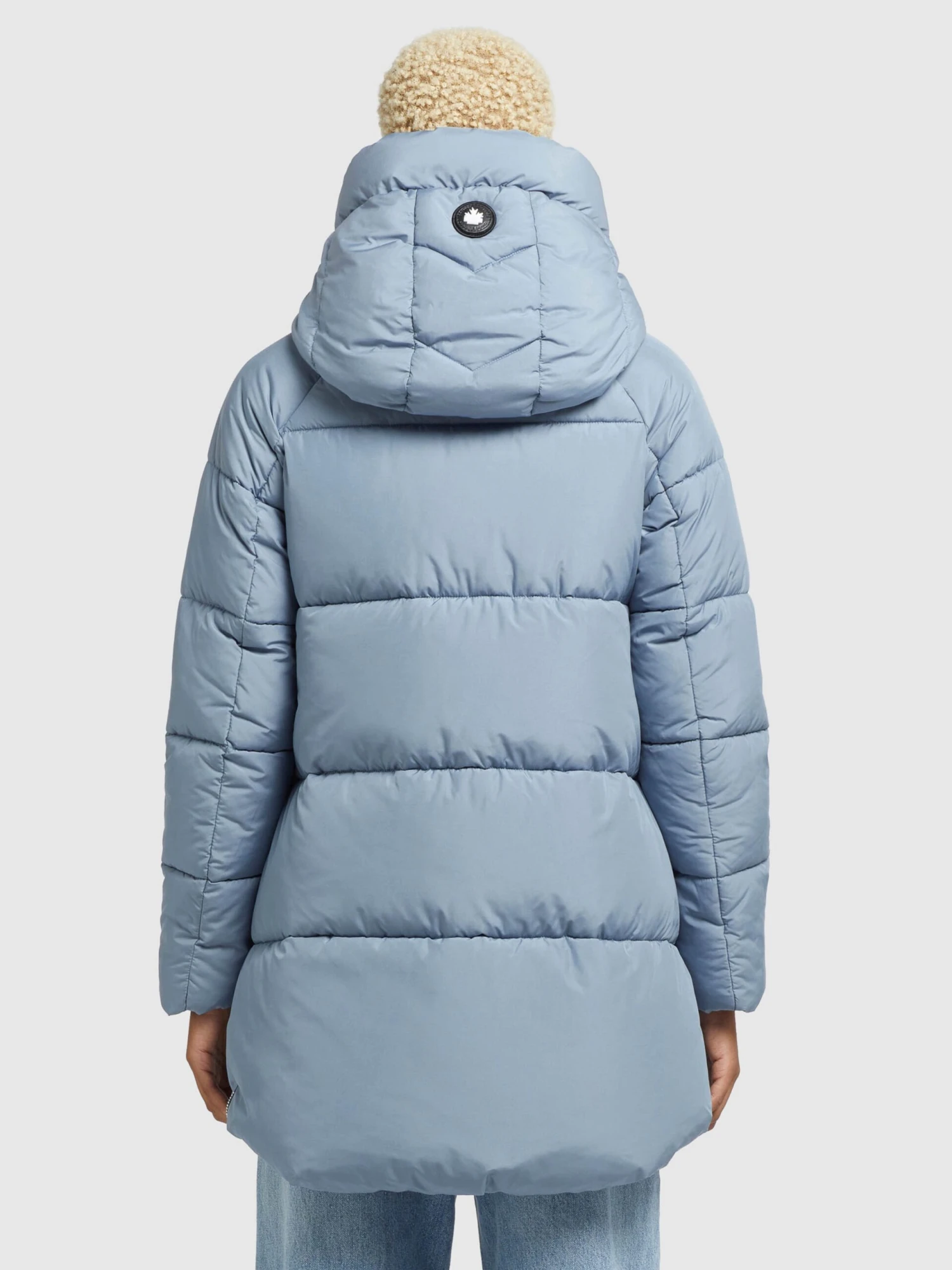 Khujo Tussenjassen Tussenjas Pheobe Dames Lichtblauw - Afbeelding 4