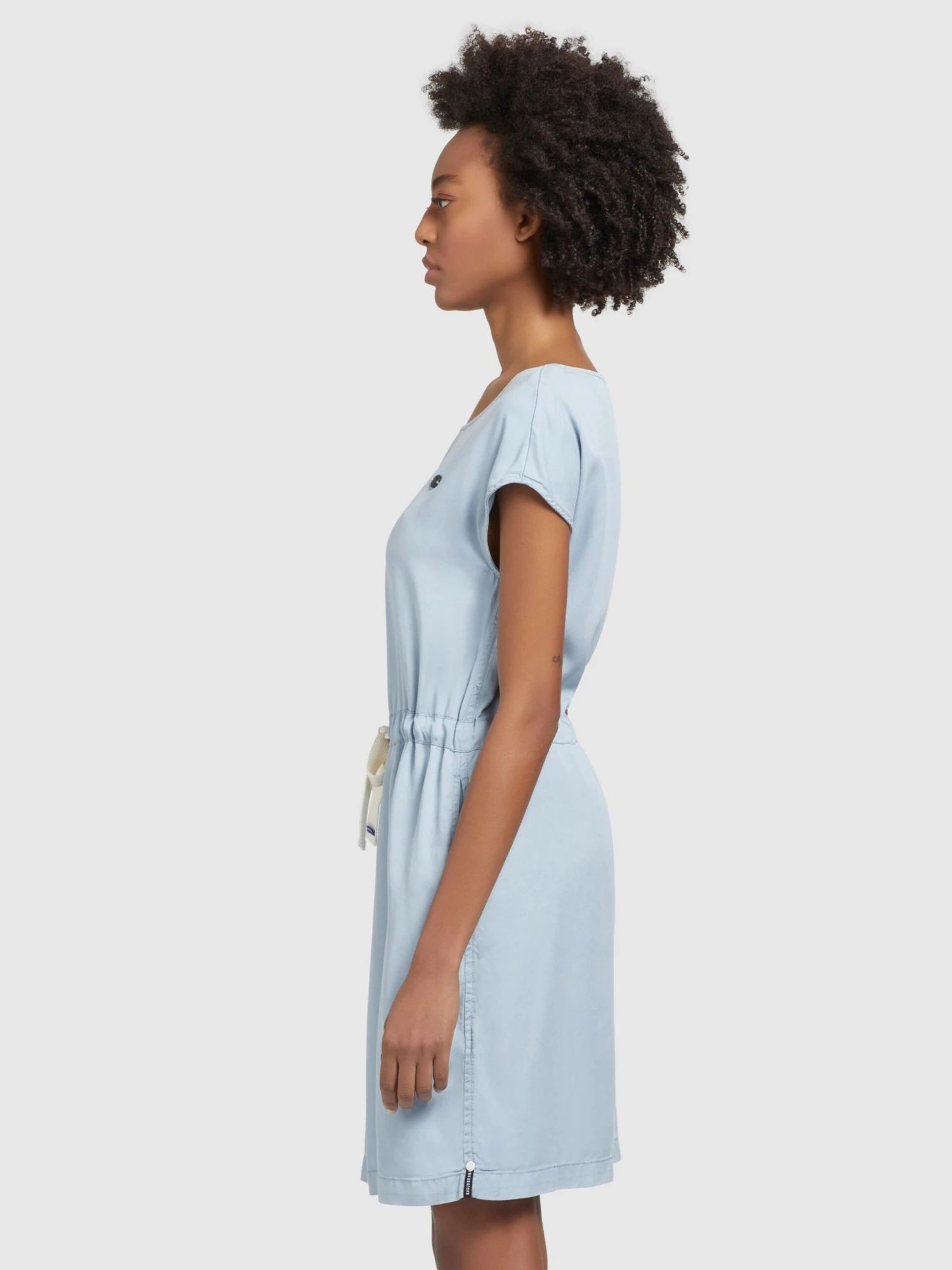 Khujo Zomerjurken Zomerjurk HEDIYE Dames Blauw - Afbeelding 5