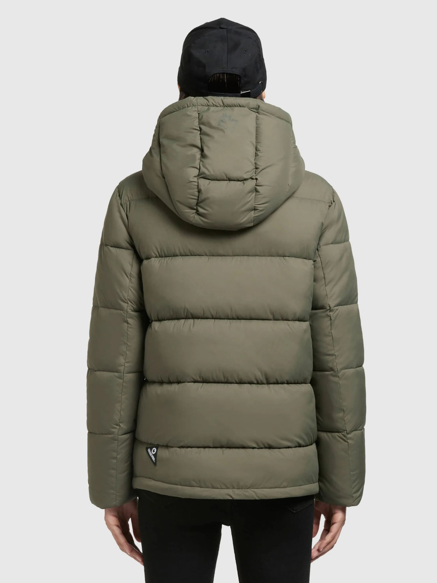 Khujo Winterjassen Winterjas Evona Dames Kaki - Afbeelding 4