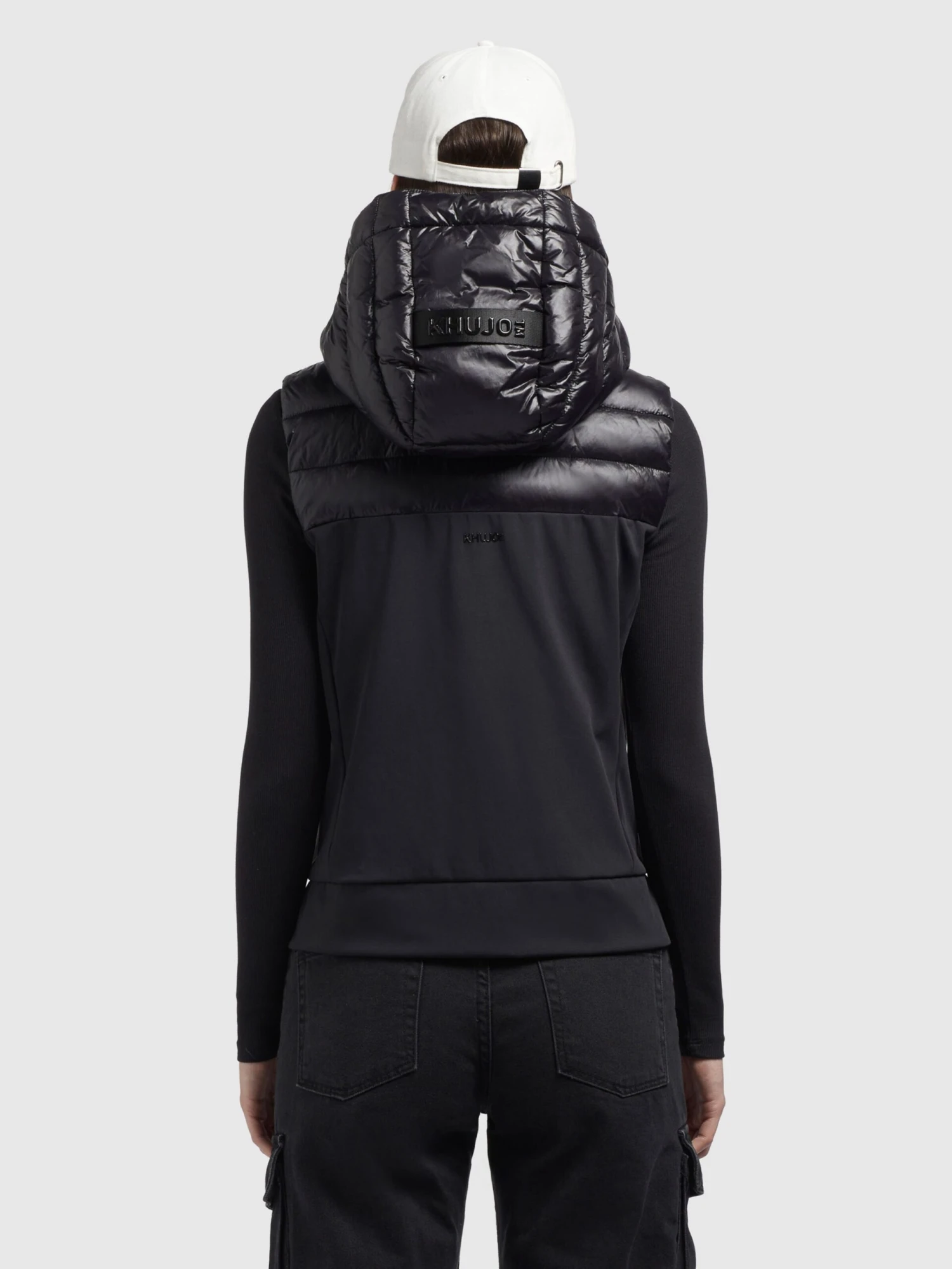 Khujo Bodywarmers Bodywarmer Fabia Dames Zwart - Afbeelding 4