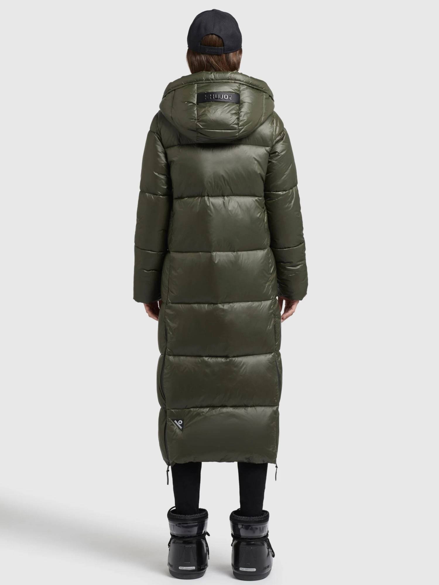 Khujo Wintermantels Wintermantel Melona Dames Kaki - Afbeelding 4