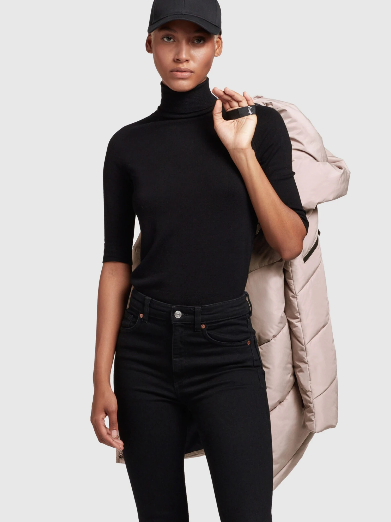 Khujo Winterjassen Winterjas Jordis Dames Lichtroze - Afbeelding 7