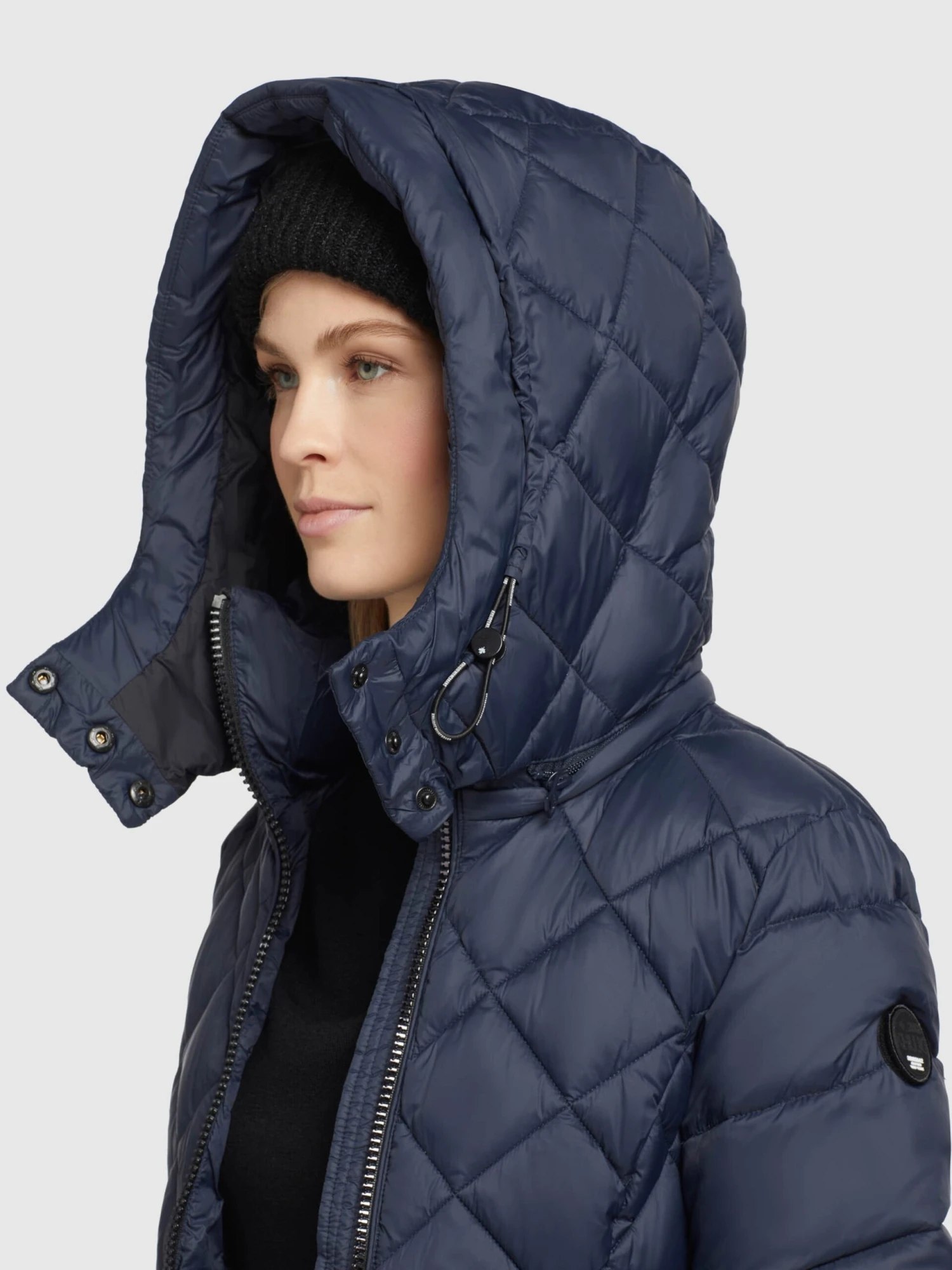 Khujo Tussenmantels Tussenmantel Aneth Dames Navy - Afbeelding 7