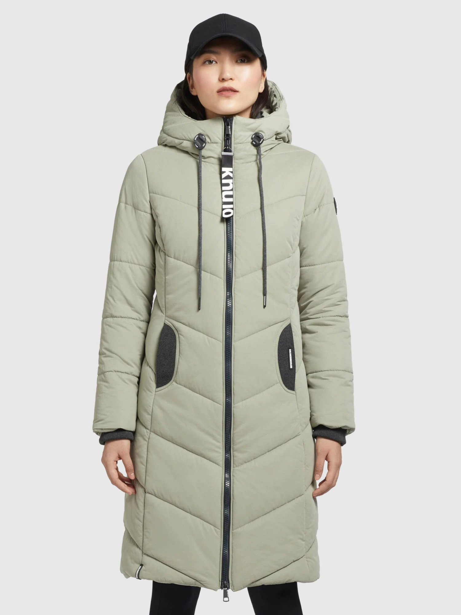 Khujo Wintermantels Wintermantel Aribay 3 Dames Pastelgroen - Afbeelding 2