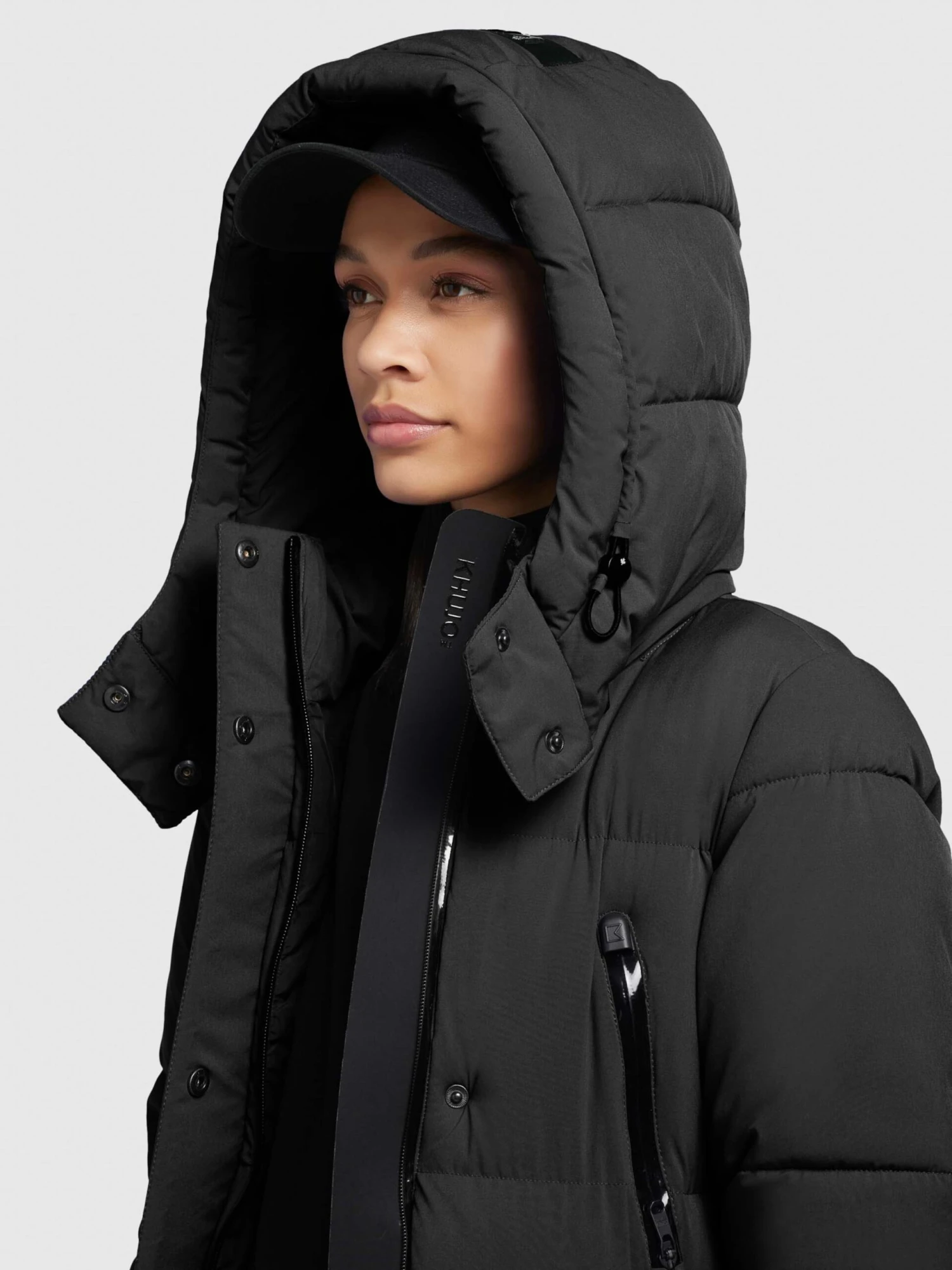 Khujo Tussenmantels Tussenmantel Melona Dames Zwart - Afbeelding 7