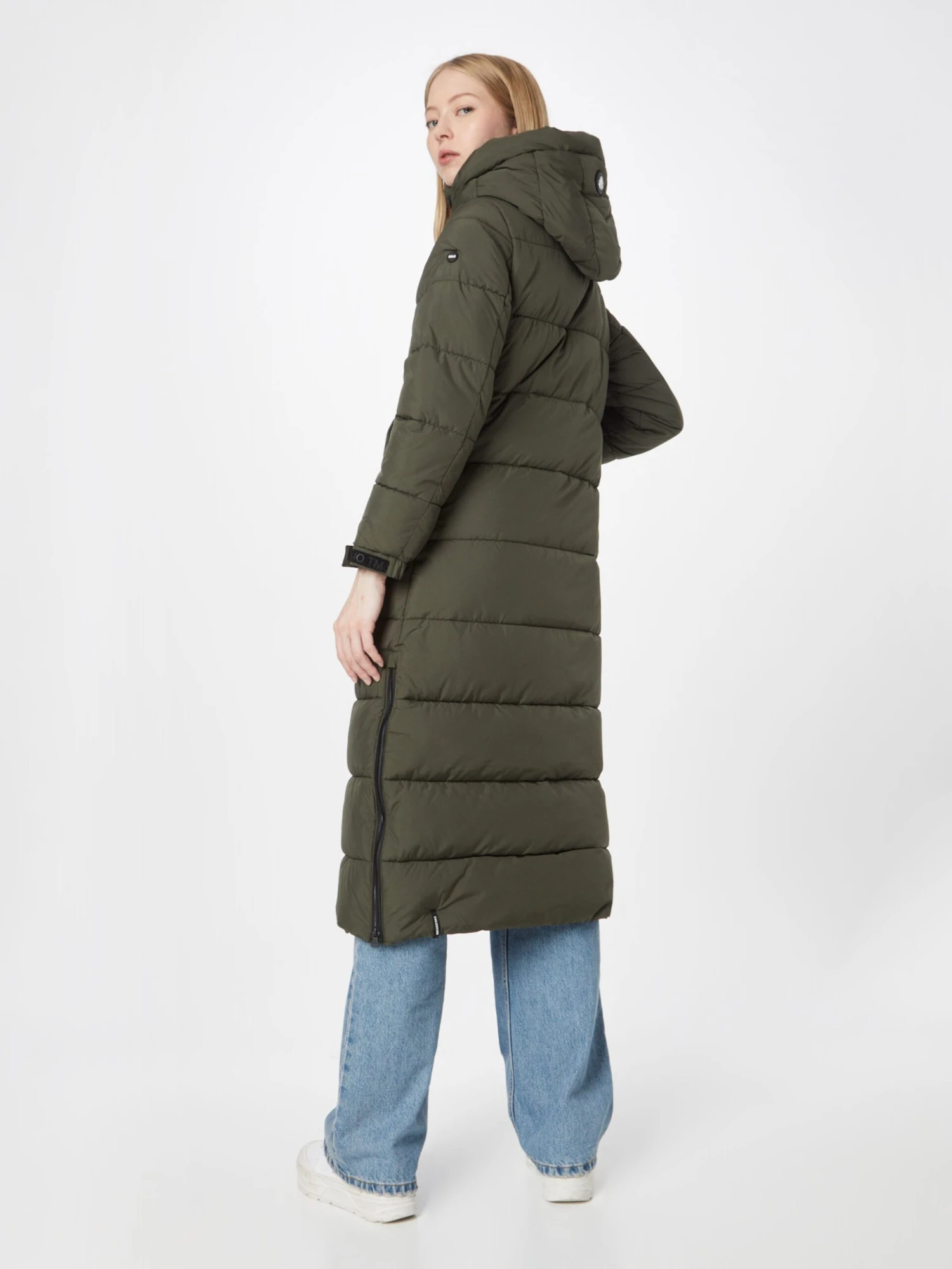 Khujo Wintermantels Wintermantel Deria Dames Olijfgroen - Afbeelding 3