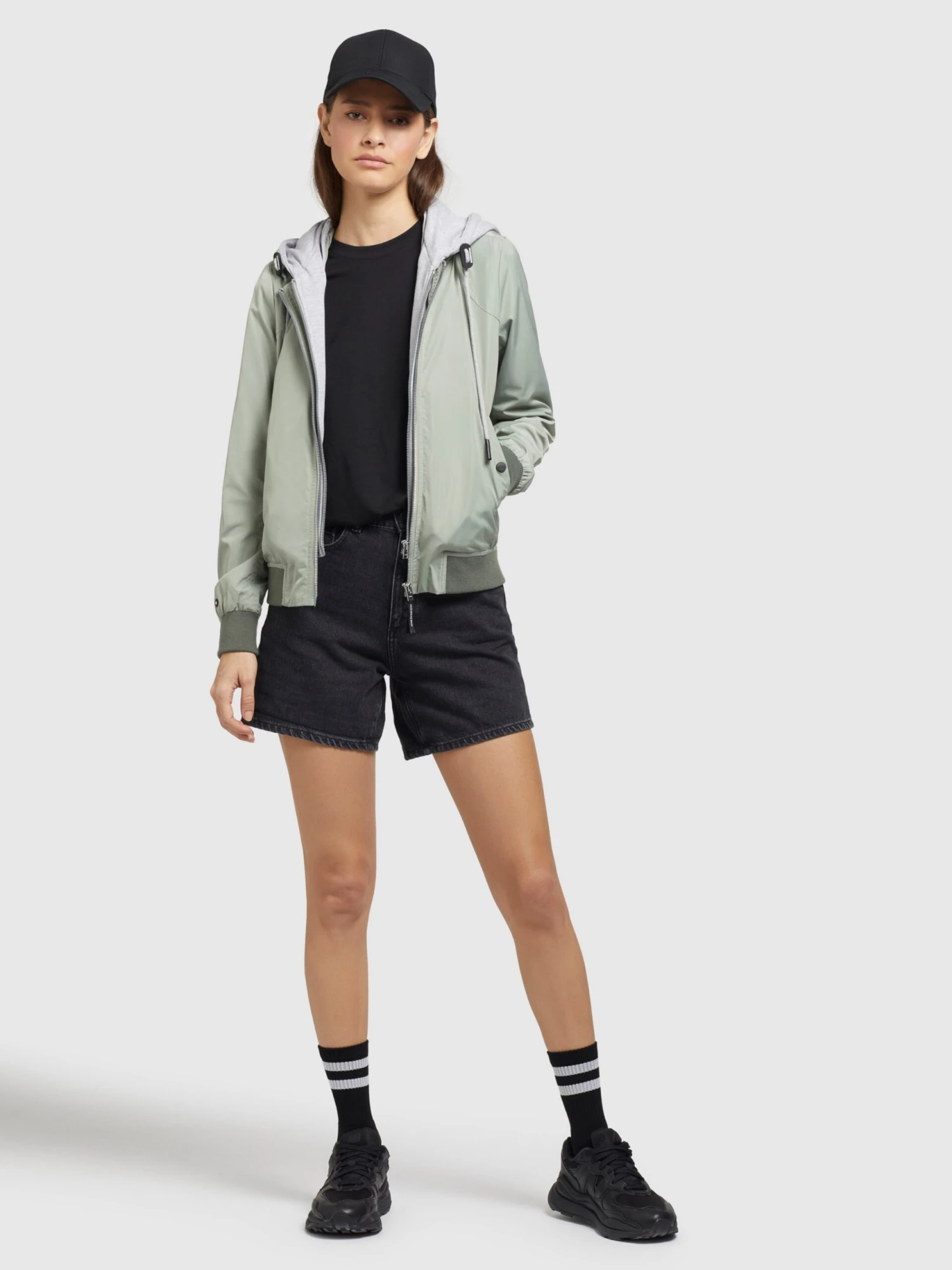 Khujo Tussenjassen Tussenjas PERSEE Dames Pastelgroen - Afbeelding 5